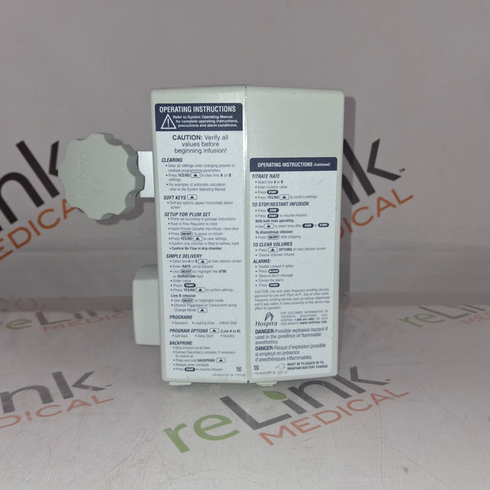 Hospira Plum A+ Infusion Pump
