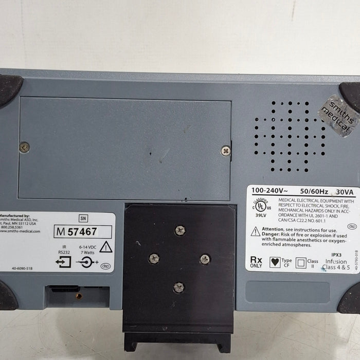 Smiths Medical Medfusion 3500 Version 5 Syringe Infusion Pump
