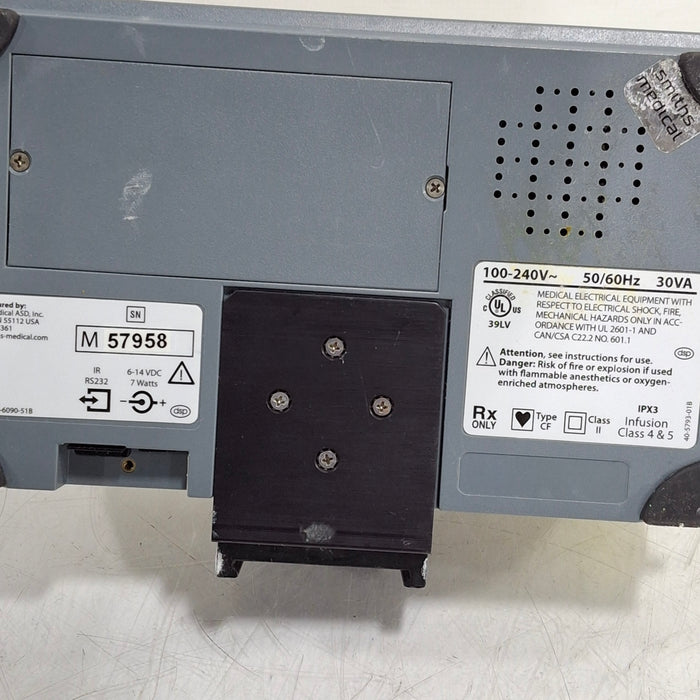 Smiths Medical Medfusion 3500 Version 6 Syringe Infusion Pump
