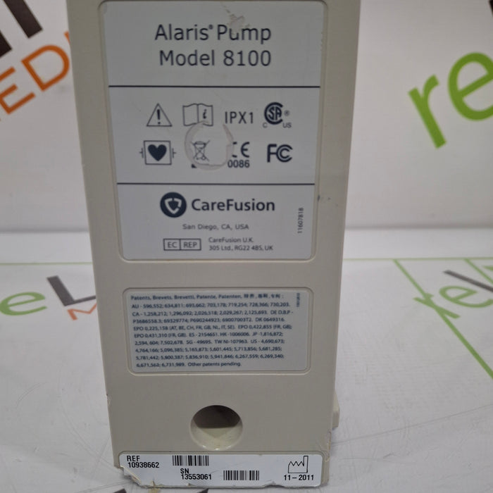 CareFusion Alaris 8100 LVP Infusion Pump Module
