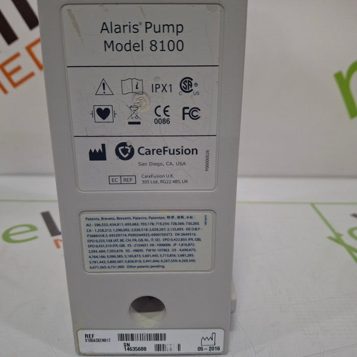 CareFusion Alaris 8100 LVP Infusion Pump Module
