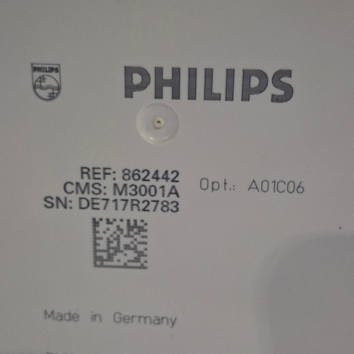 Philips M3001A-A01C06 Fast SpO2, NIBP, ECG, Temp, IBP MMS Module