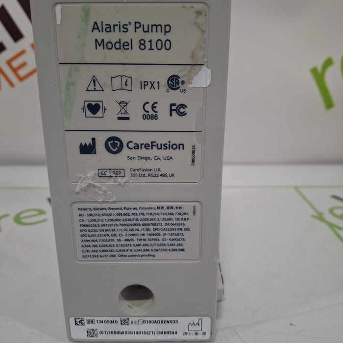 CareFusion Alaris 8100 LVP Infusion Pump Module