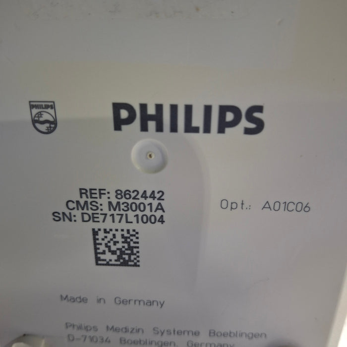 Philips M3001A-A01C06 Fast SpO2, NIBP, ECG, Temp, IBP MMS Module