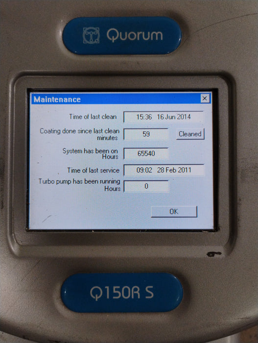 Quorum Technologies Ltd Q150R Rotary Pumped Coater