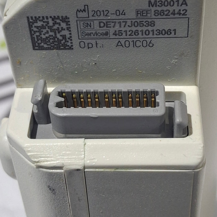 Philips M3001A-A01C06 Fast SpO2, NIBP, ECG, Temp, IBP MMS Module