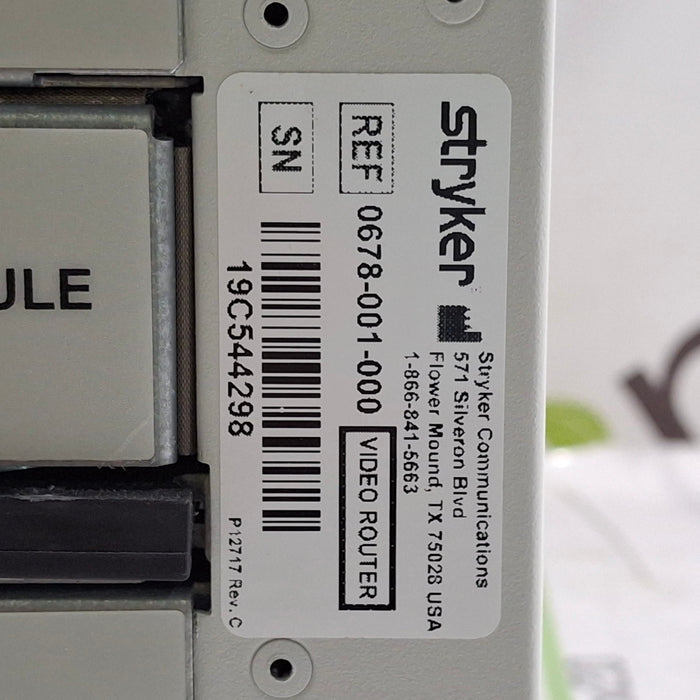 Stryker Switchpoint Video Router