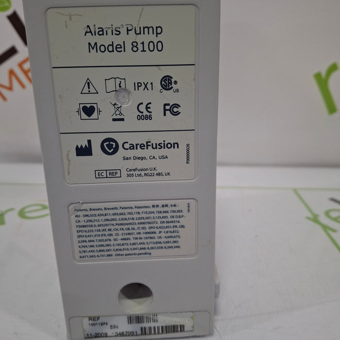 CareFusion Alaris 8100 LVP Infusion Pump Module