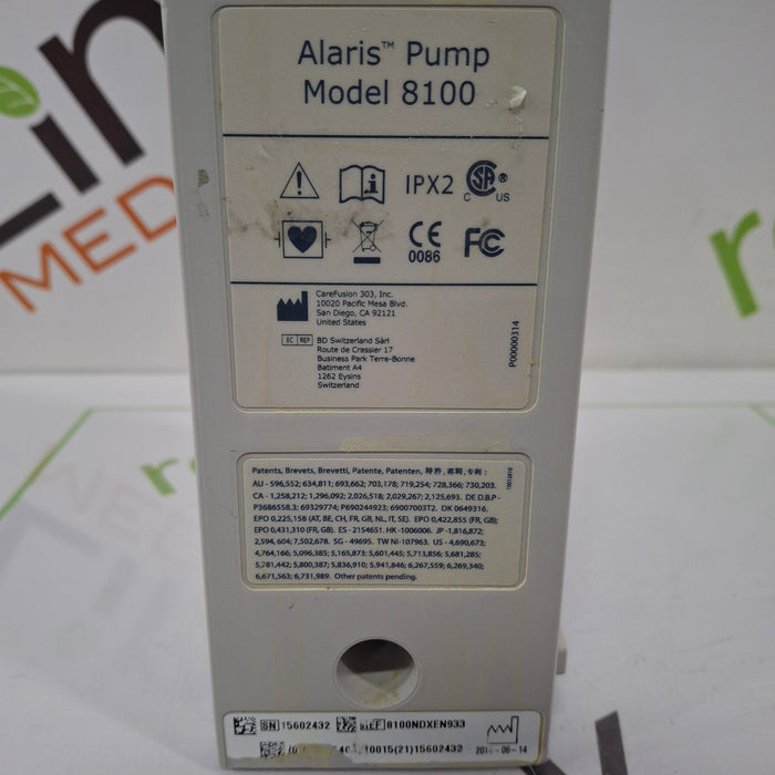 CareFusion Alaris 8100 LVP Infusion Pump Module