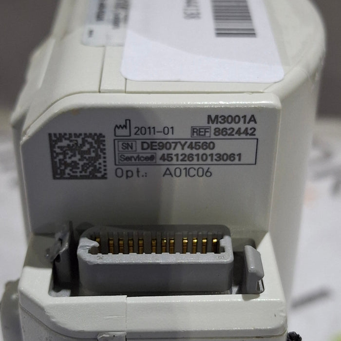 Philips M3001A-A01C06 Fast SpO2, NIBP, ECG, Temp, IBP MMS Module