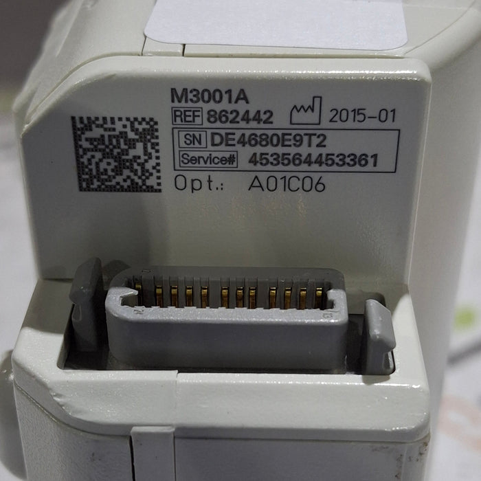Philips M3001A-A01C06 Fast SpO2, NIBP, ECG, Temp, IBP MMS Module
