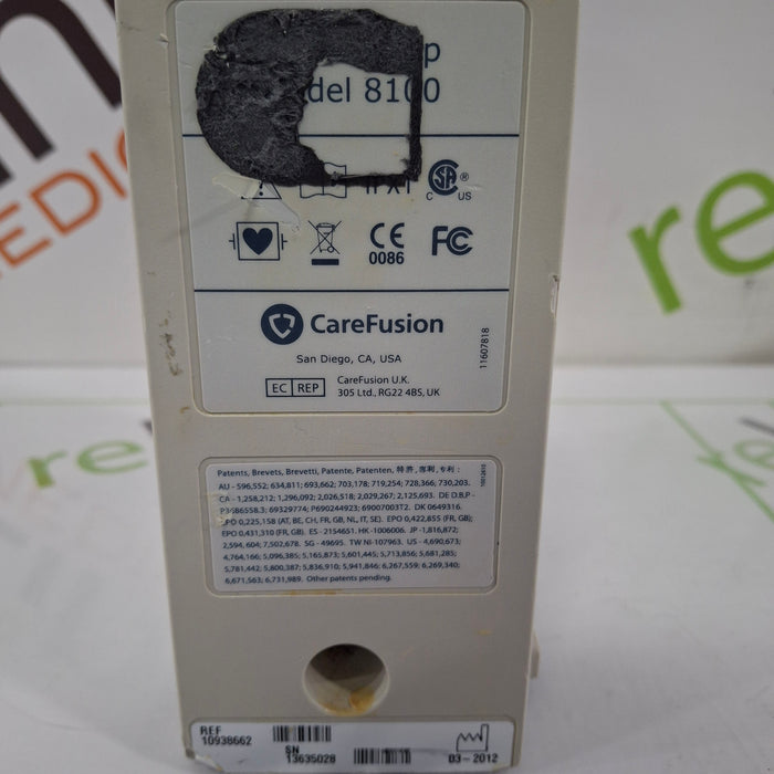 CareFusion Alaris 8100 LVP Infusion Pump Module