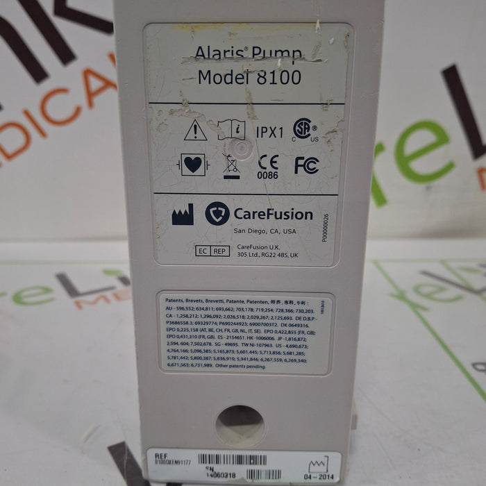 CareFusion Alaris 8100 LVP Infusion Pump Module