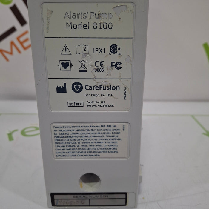 CareFusion Alaris 8100 LVP Infusion Pump Module