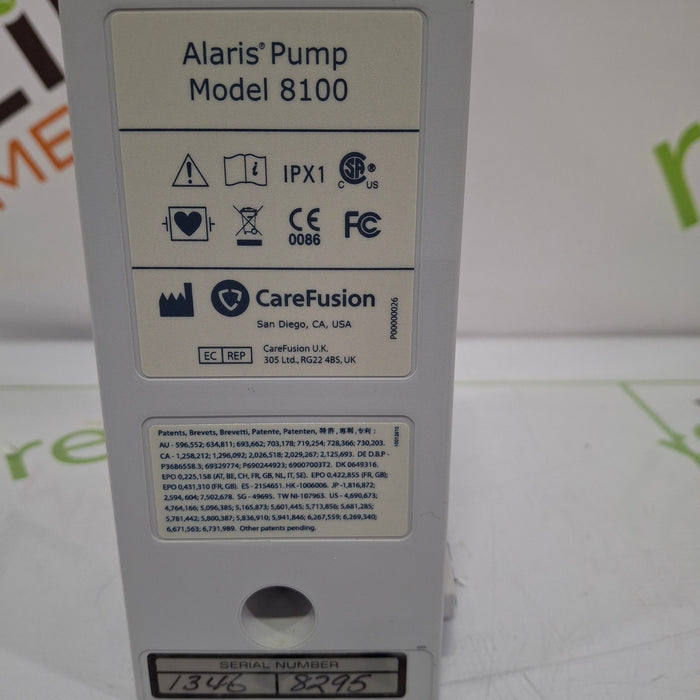 CareFusion Alaris 8100 LVP Infusion Pump Module