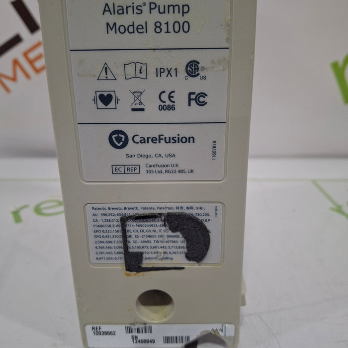 CareFusion Alaris 8100 LVP Infusion Pump Module