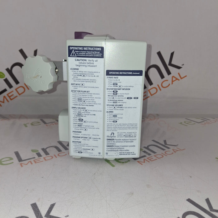 Hospira Plum A+ Infusion Pump