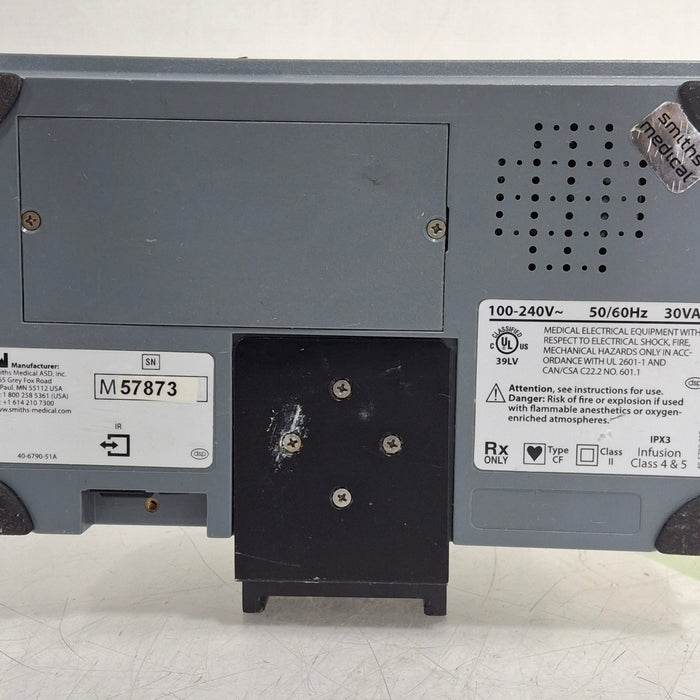 Smiths Medical Medfusion 3500 Version 5 Syringe Infusion Pump
