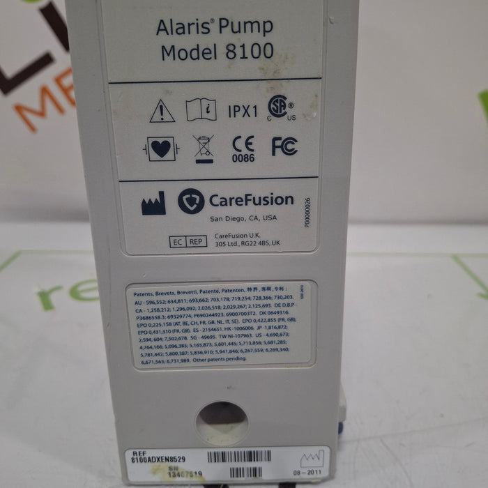 CareFusion Alaris 8100 LVP Infusion Pump Module