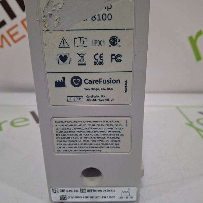 CareFusion Alaris 8100 LVP Infusion Pump Module