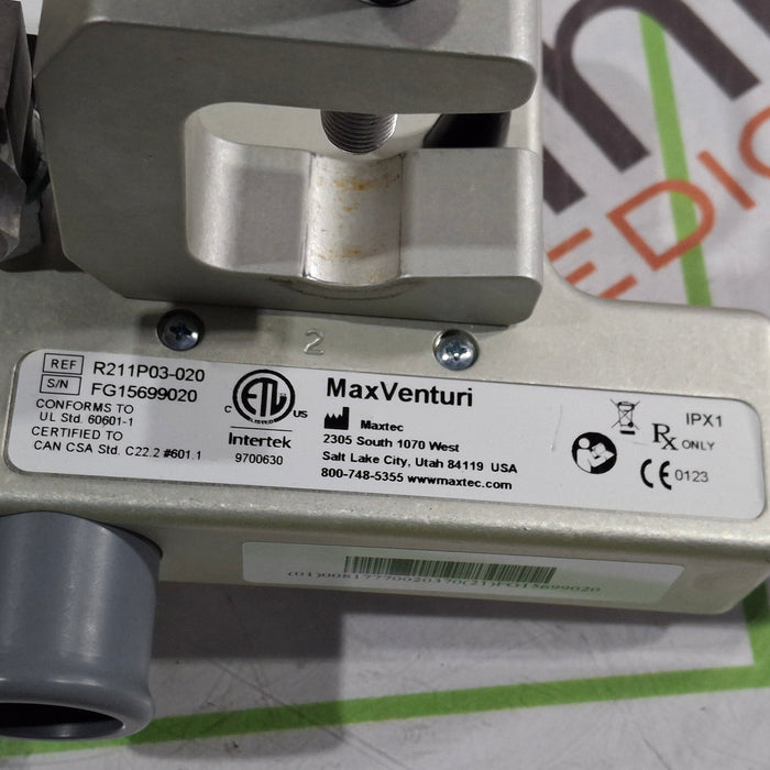 Maxtec, Inc. MaxVenturi Blender w/O2 Analyzer