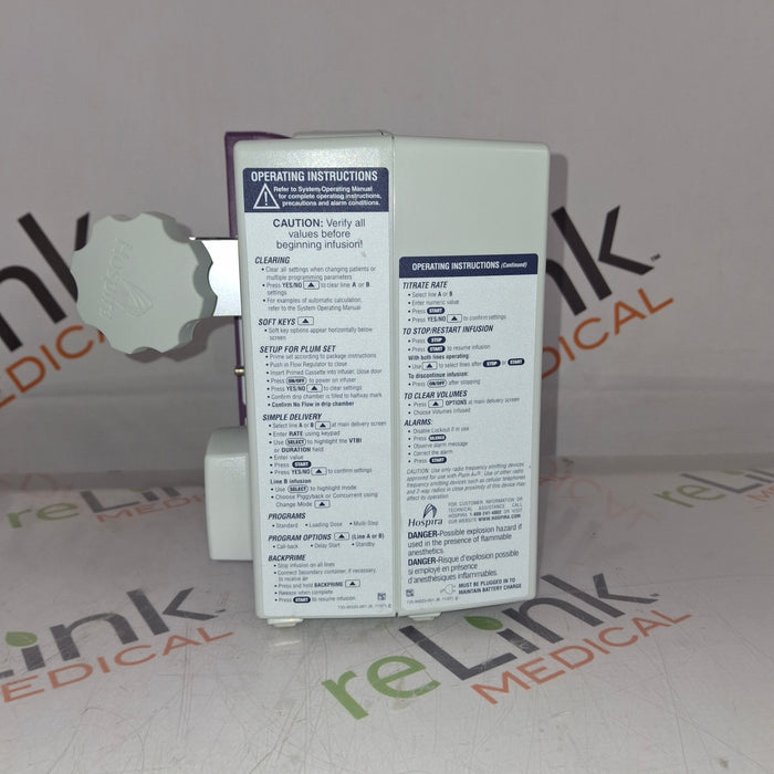 Hospira Plum A+ Infusion Pump