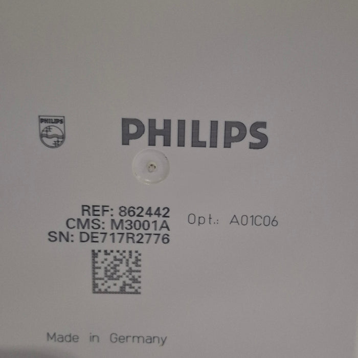 Philips M3001A-A01C06 Fast SpO2, NIBP, ECG, Temp, IBP MMS Module