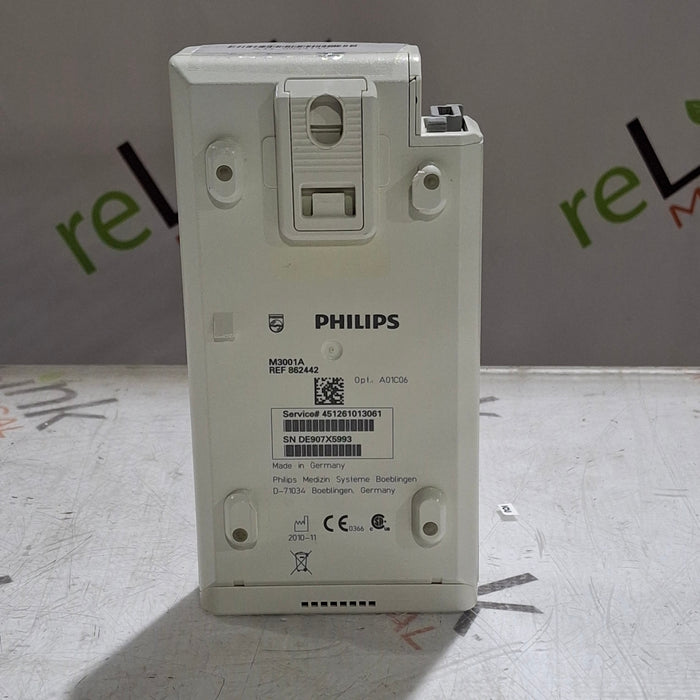 Philips M3001A-A01C06 Fast SpO2, NIBP, ECG, Temp, IBP MMS Module