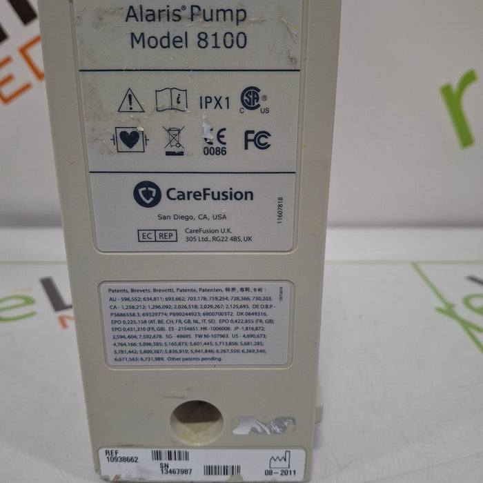 CareFusion Alaris 8100 LVP Infusion Pump Module
