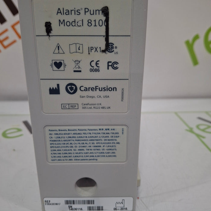 CareFusion Alaris 8100 LVP Infusion Pump Module