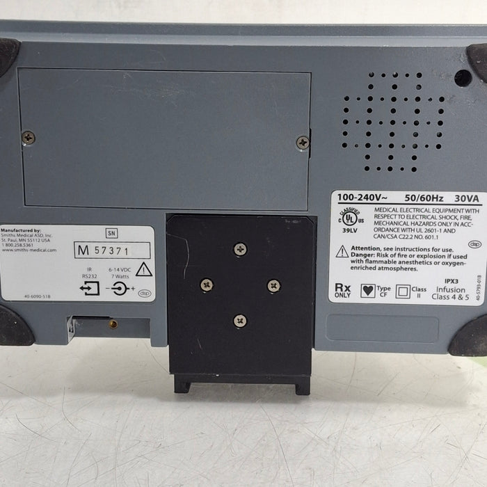 Smiths Medical Medfusion 3500 Version 5 Syringe Infusion Pump