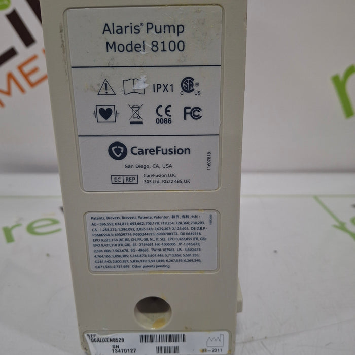 CareFusion Alaris 8100 LVP Infusion Pump Module