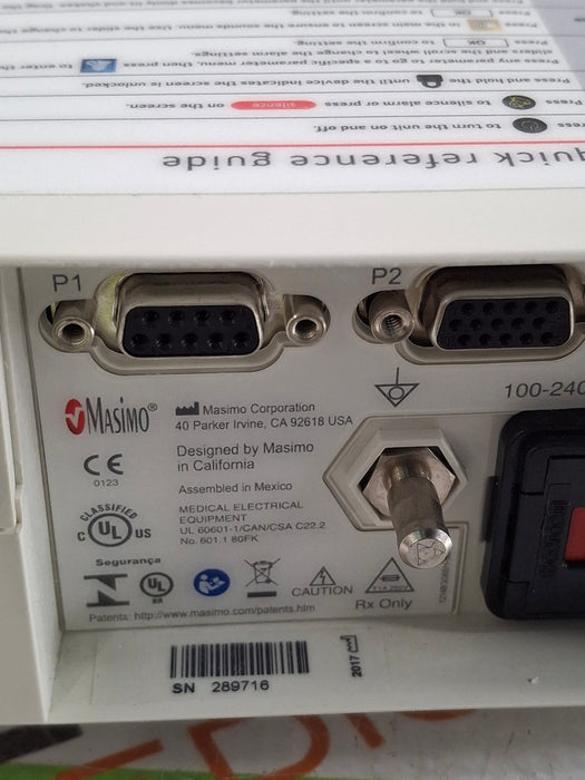 Masimo Radical Signal Extraction RDS-3 Docking Station