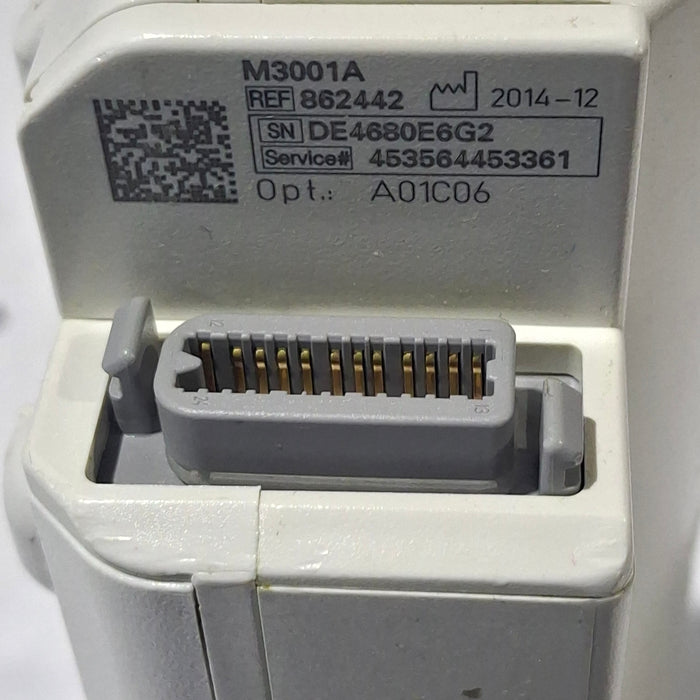 Philips M3001A-A01C06 Fast SpO2, NIBP, ECG, Temp, IBP MMS Module