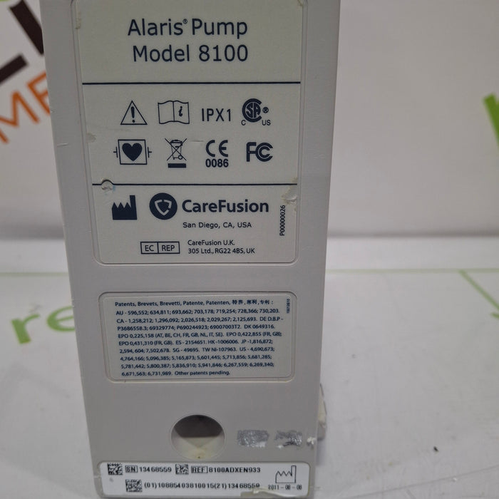 CareFusion Alaris 8100 LVP Infusion Pump Module