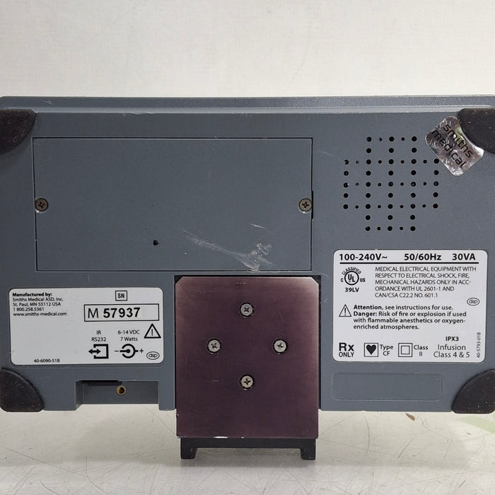 Smiths Medical Medfusion 3500 Version 5 Syringe Infusion Pump