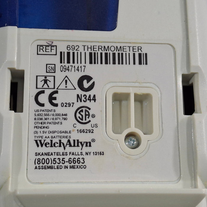 Welch Allyn SureTemp Plus 692 Thermometer