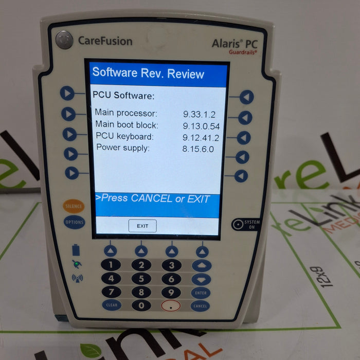 CareFusion Alaris 8015 Large Screen POC Infusion Pump
