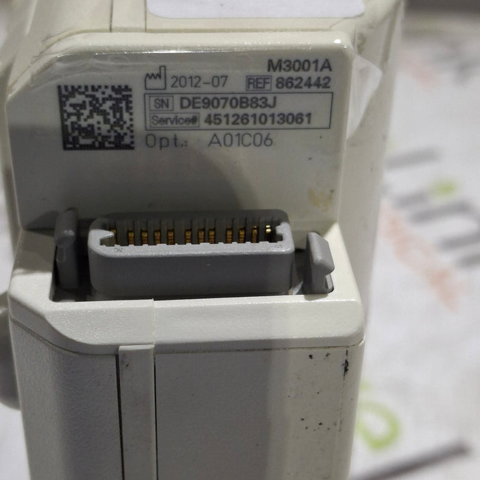 Philips M3001A-A01C06 Fast SpO2, NIBP, ECG, Temp, IBP MMS Module
