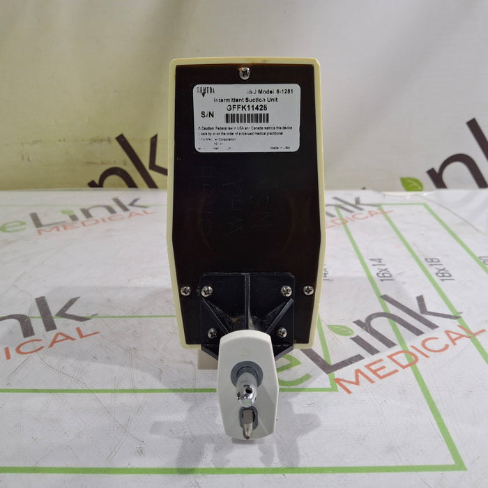 Ohmeda Medical ISU Model 6-1251 Intermittent Suction Unit