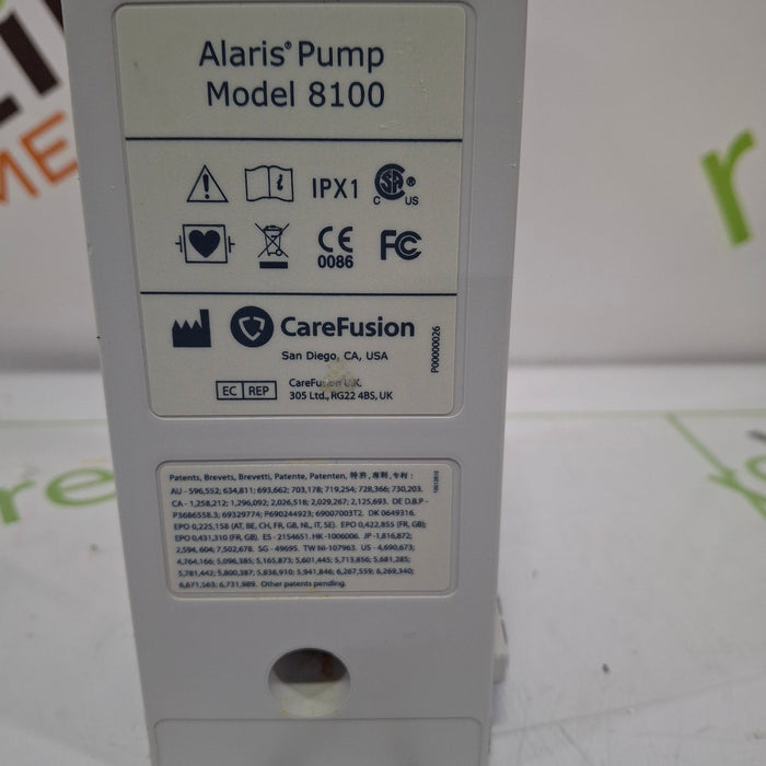 CareFusion Alaris 8100 LVP Infusion Pump Module