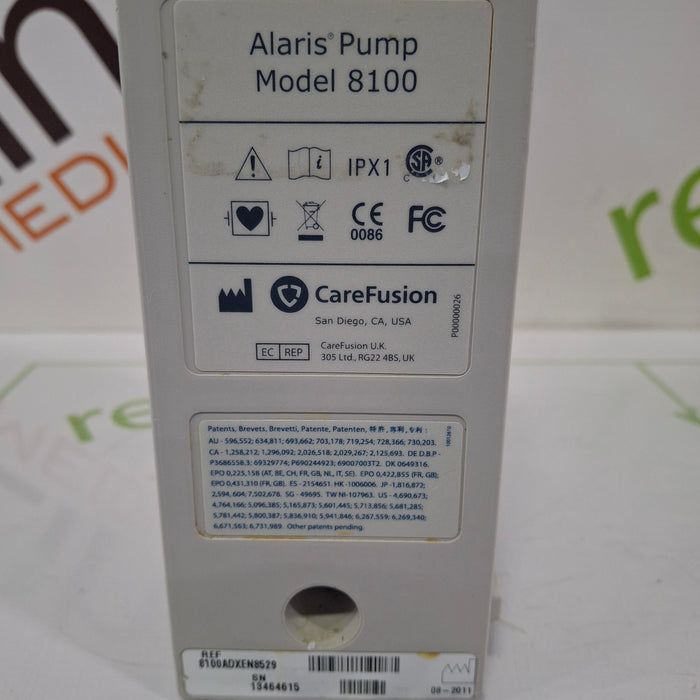 CareFusion Alaris 8100 LVP Infusion Pump Module