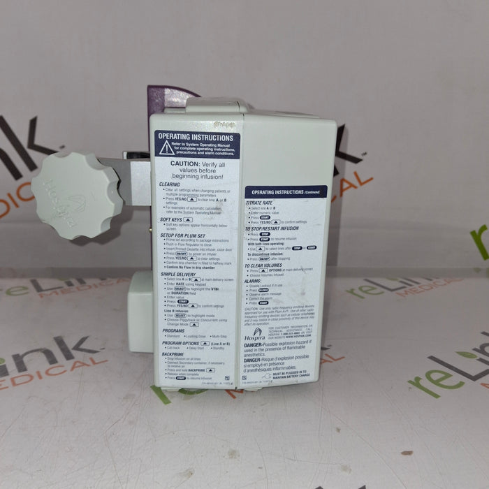 Hospira Plum A+ Infusion Pump