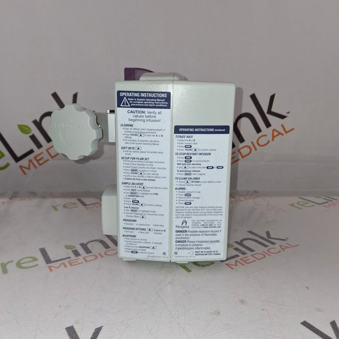 Hospira Plum A+ Infusion Pump