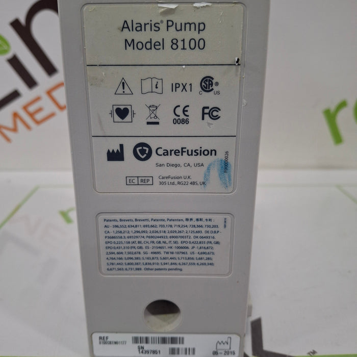 CareFusion Alaris 8100 LVP Infusion Pump Module