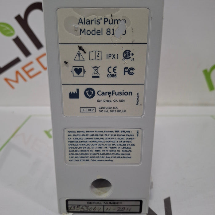 CareFusion Alaris 8100 LVP Infusion Pump Module