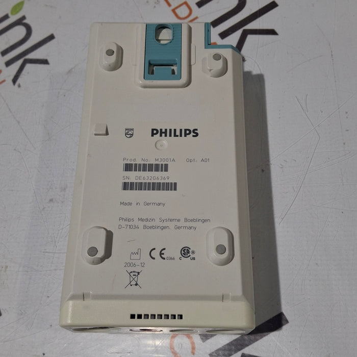 Philips M3001A-A01C06 Fast SpO2, NIBP, ECG, Temp, IBP MMS Module