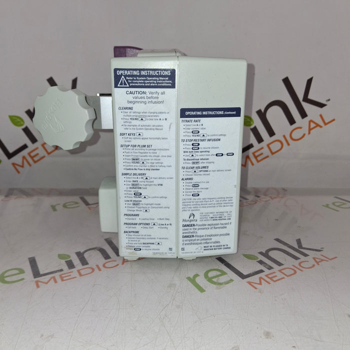 Hospira Plum A+ Infusion Pump
