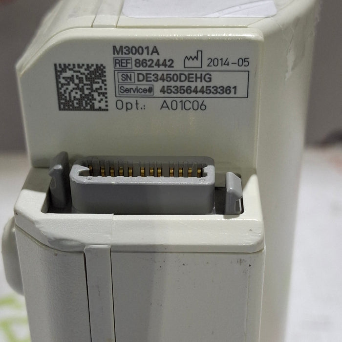 Philips M3001A-A01C06 Fast SpO2, NIBP, ECG, Temp, IBP MMS Module