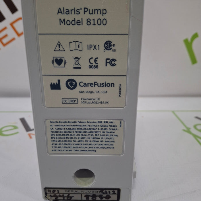 CareFusion Alaris 8100 LVP Infusion Pump Module